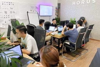 Không gian học xanh và sáng tạo tại Horus Agency