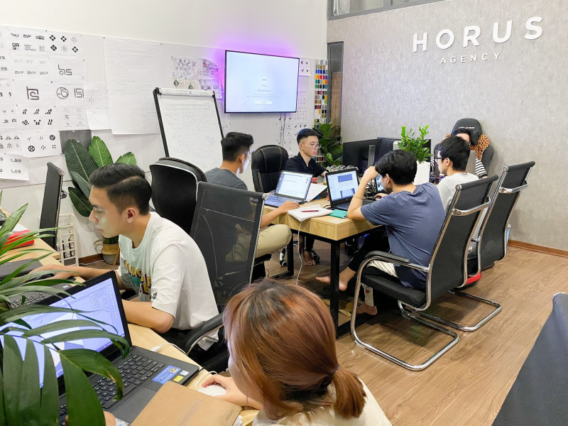 Không gian học xanh và sáng tạo tại Horus Agency