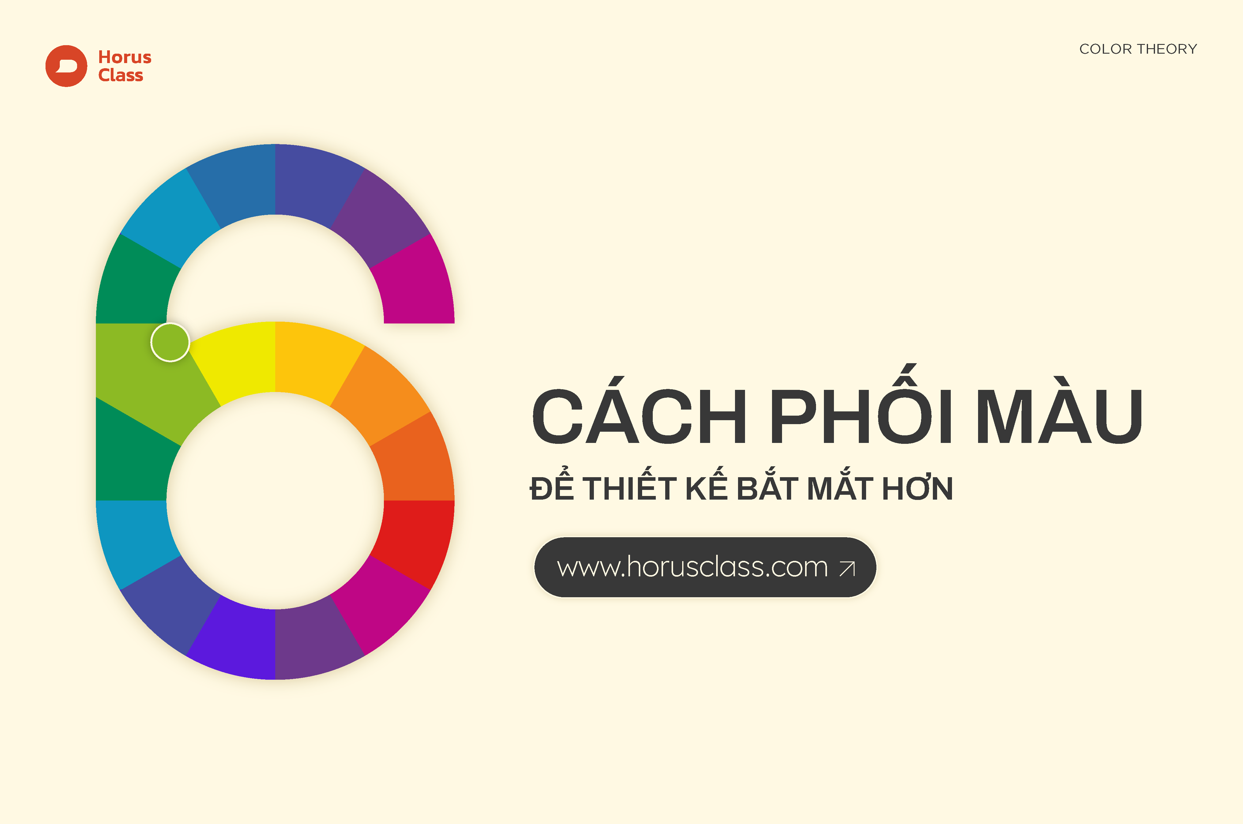 6 cách phối màu để thiết kế bắt mắt