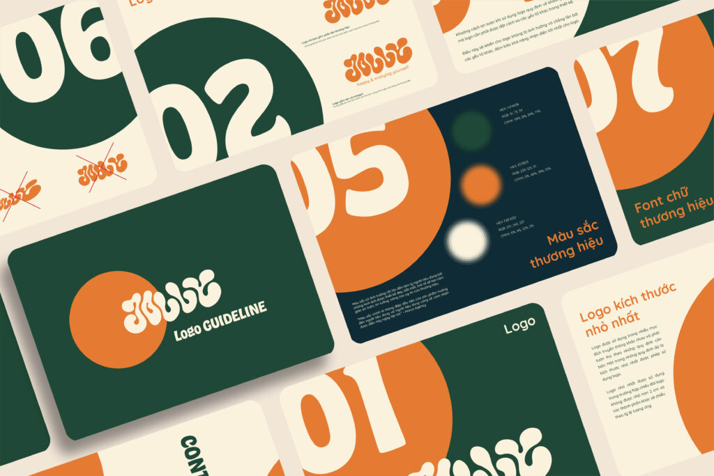 Logo Guideline dự án Jolly 